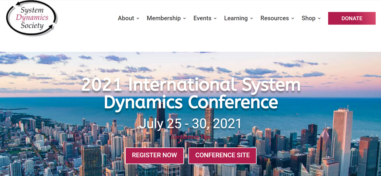 DESTA at International System Dynamics Conference July 2021 DESTA